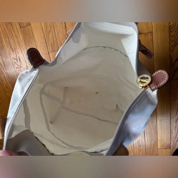 Longchamp le Pliage Expandable Tote -pebble - Picture 13 of 16